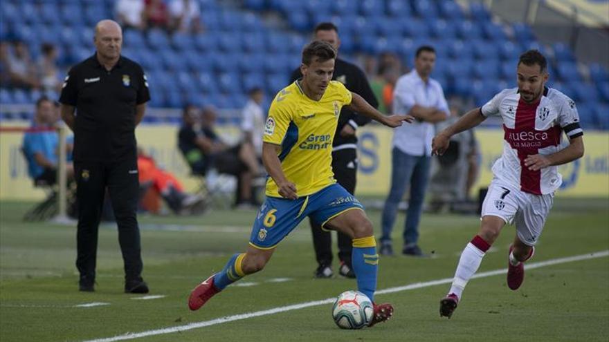 Gallar repite y le da al Huesca la primera victoria de la temporada