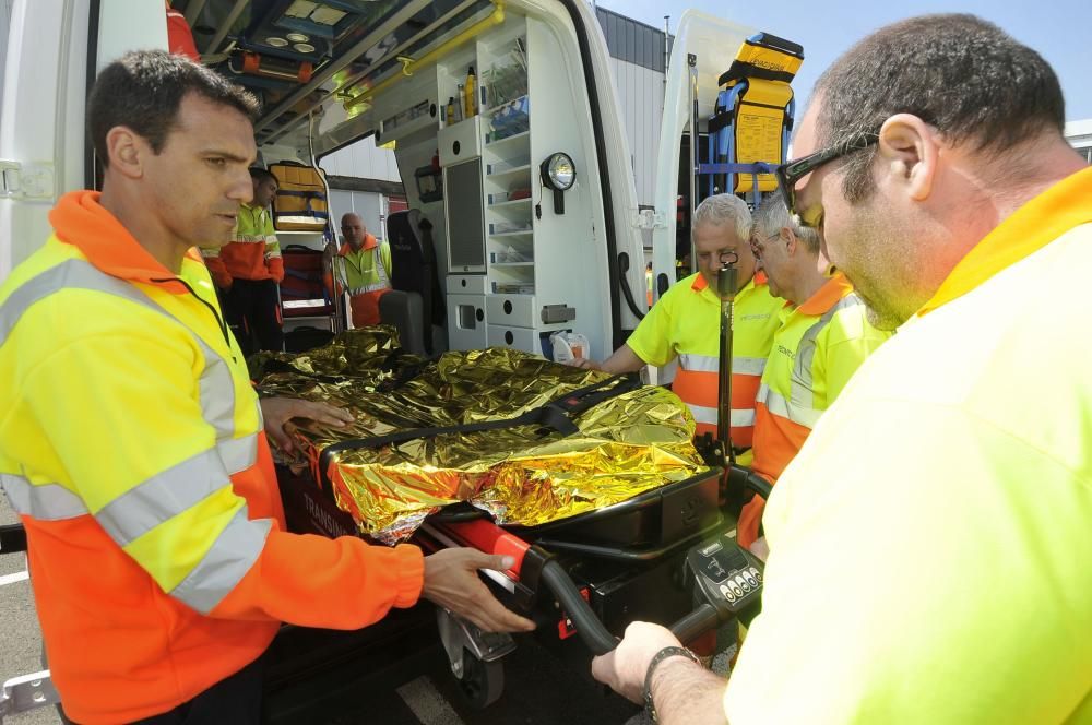 Asturias estrena nueva flota de ambulancias