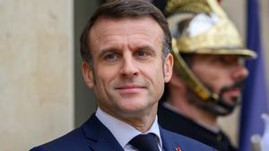 El presidente de Francia, Emmanuel  Macron.
