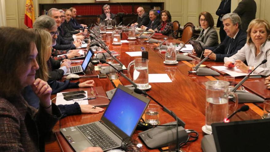 Reunió del ple del Consell General del Poder Judicial