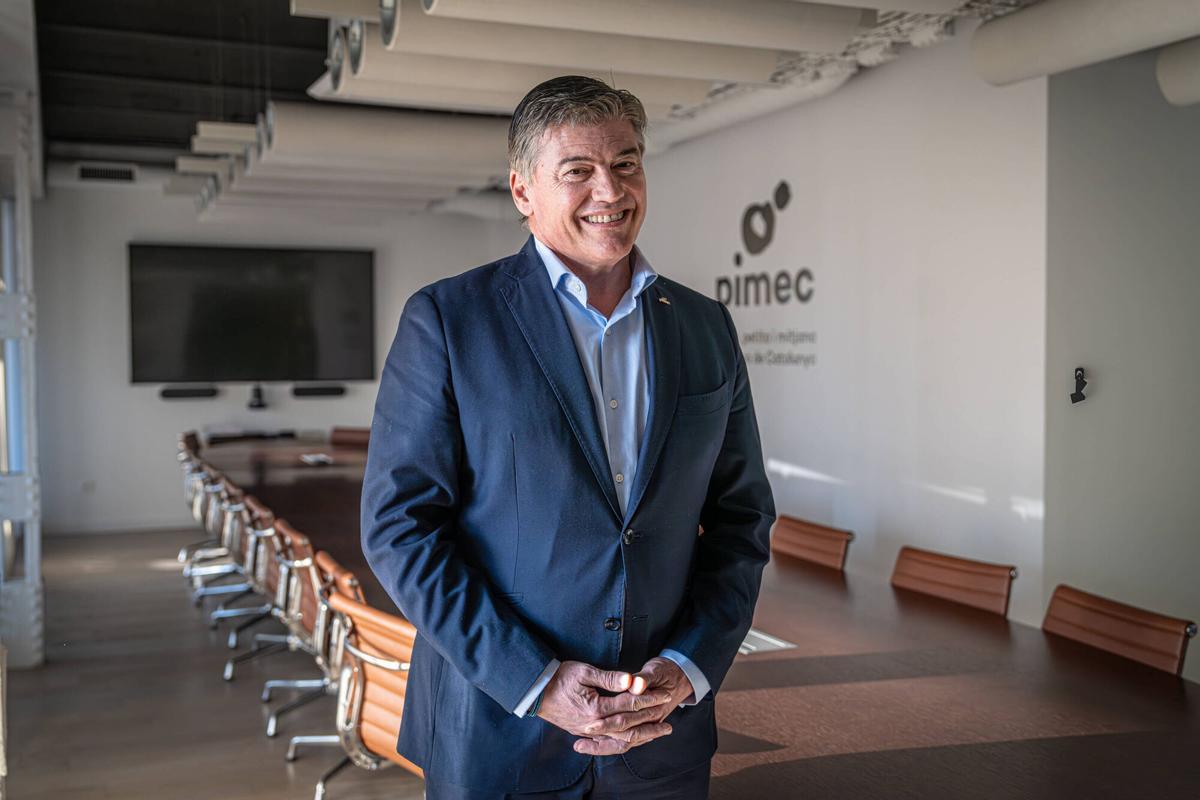 Entrevista a Antoni Cañete, presidente de Pimec.