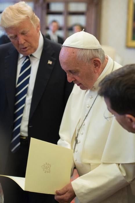 Encuentro de Trump y el Papa en el Vaticano