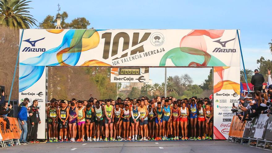Más de 100 atletas de élite en un 10K Valencia Ibercaja que ataca el récord mundial femenino