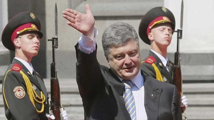 Poroshenko jura como nuevo presidente de Ucrania