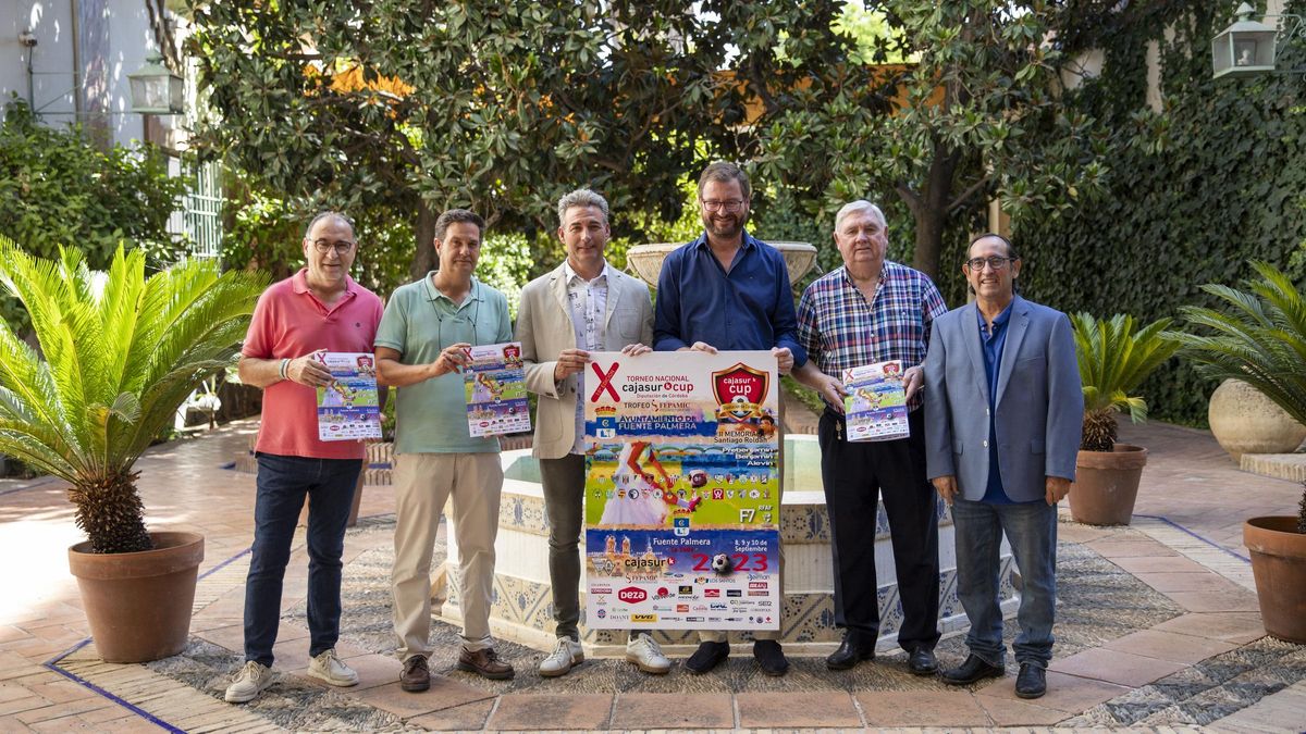 Presentación de la décima edición del Trofeo Cajasur Cup Diputación Provincial ‘Torneo Fepamic'.