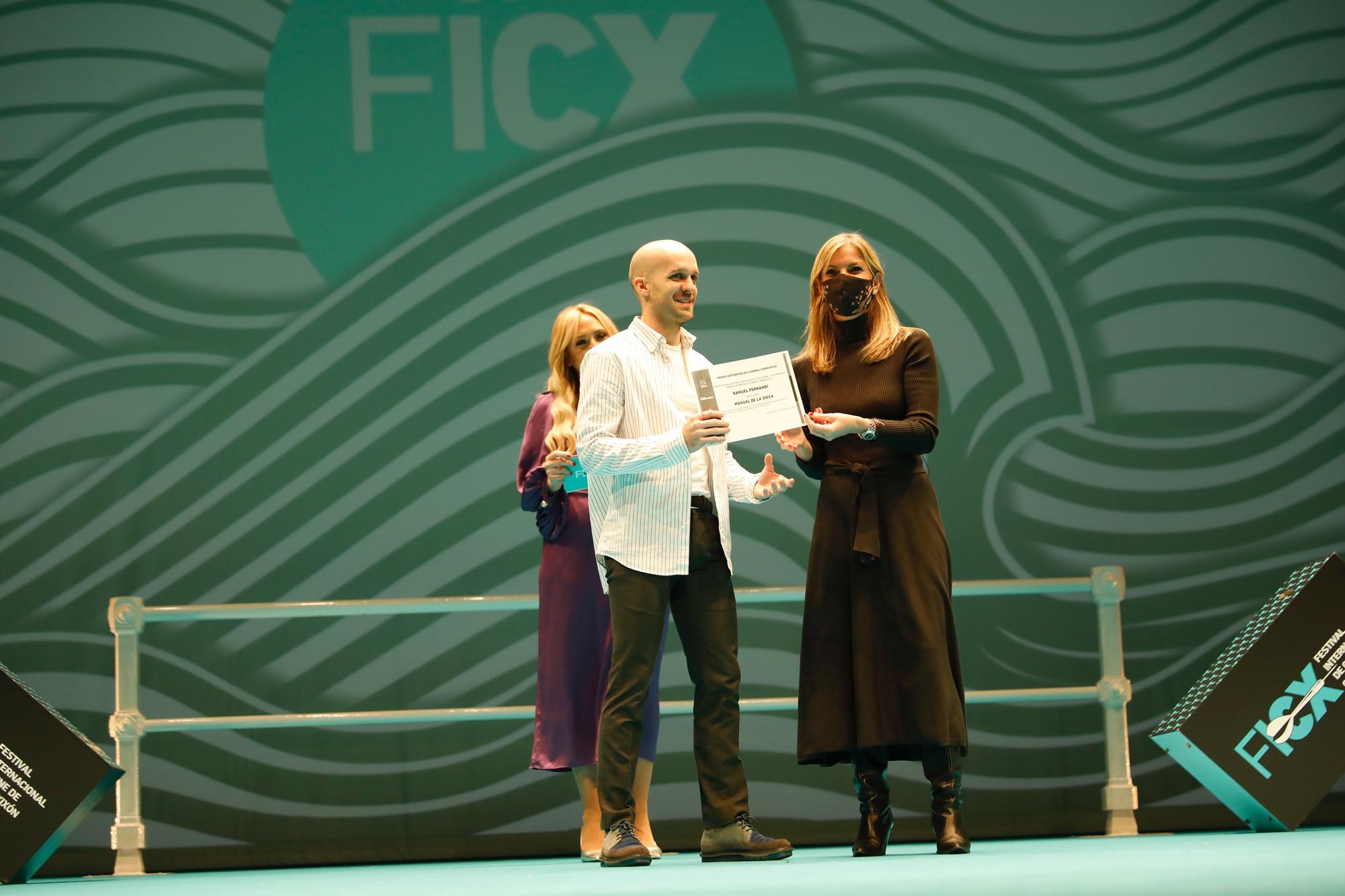 Galería: la entrega de premios del FICX, en imágenes