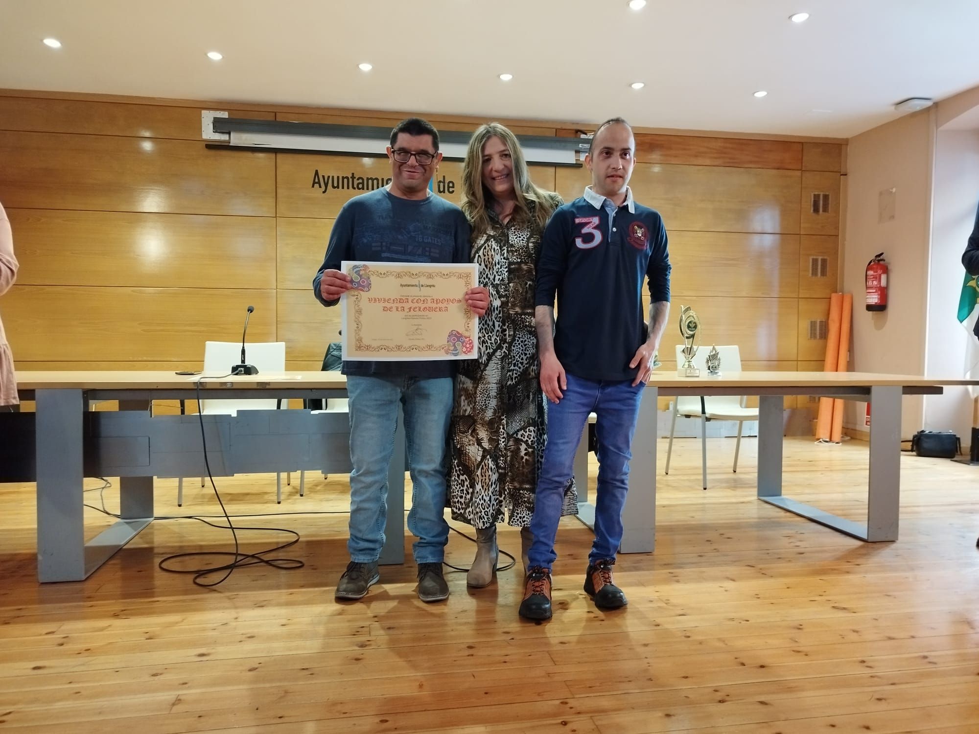 Entrega de premios del Concurso escolar de Huevos Pintos de Langreo