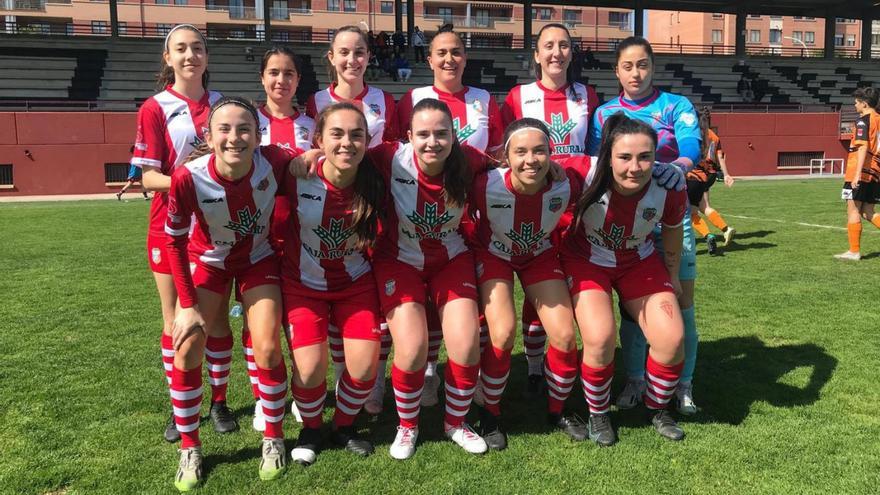 Formación del Caja Rural en su visita al Atlético Lince. | Amigos del Duero