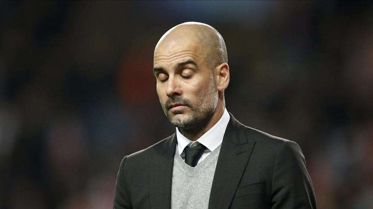 Josep Guardiola sumó en Mónaco una nueva decepción al frente del Manchester City