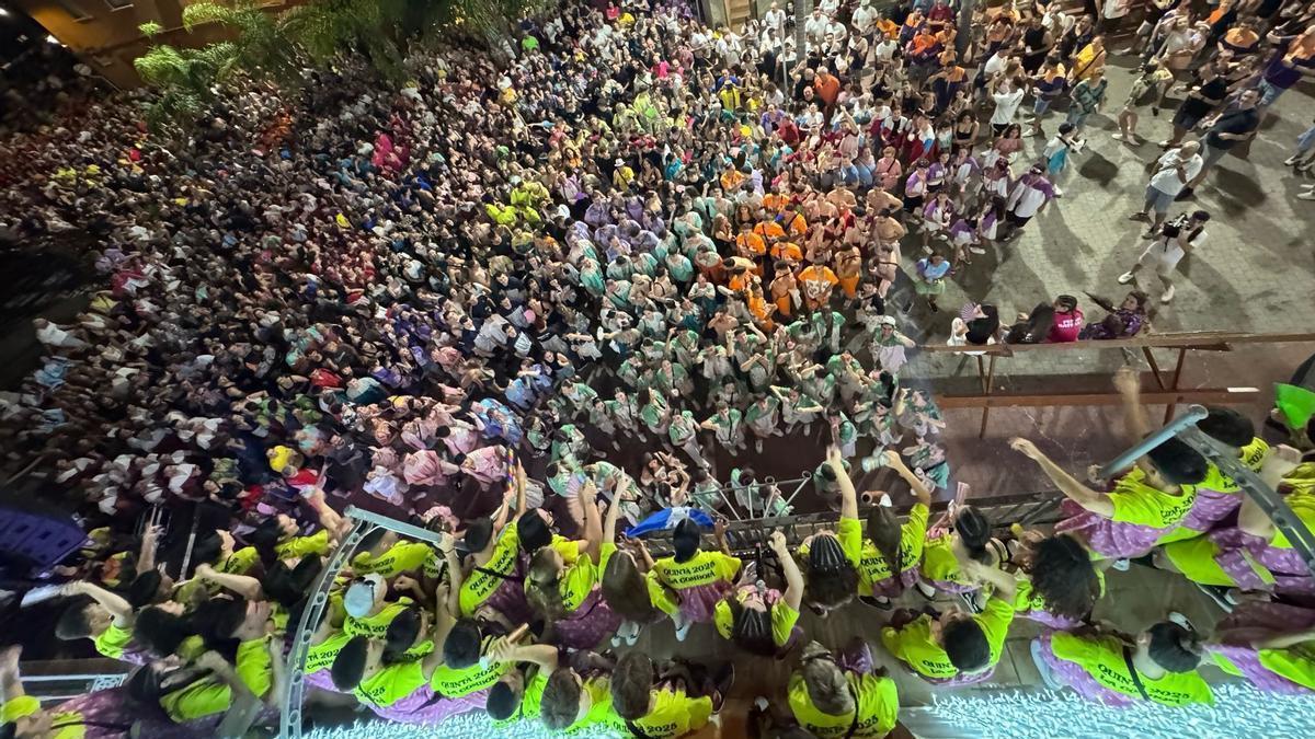 El multitudinario "xupinàs" de las fiestas de Ondara