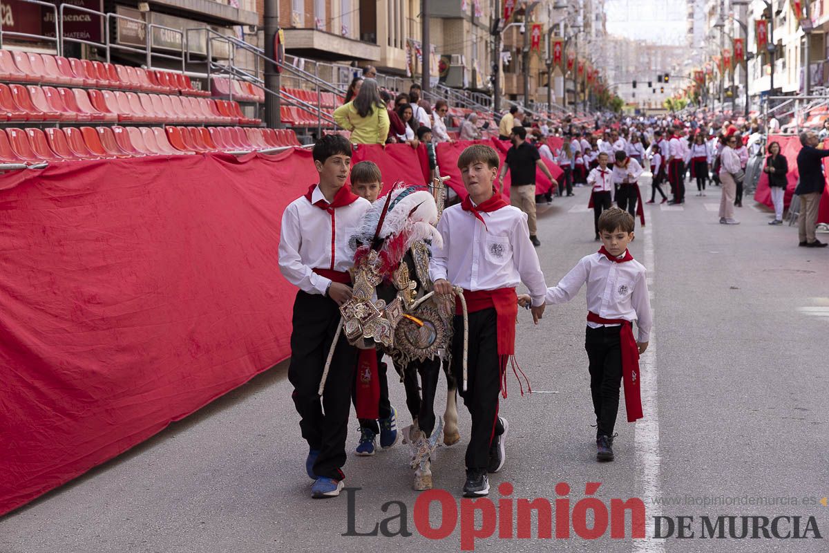Fiestas de Caravaca | Desfile infantil del Bando de los Caballos del Vino
