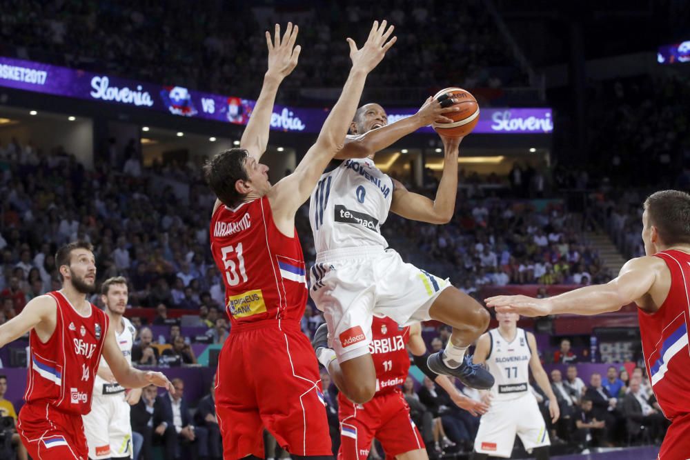 Final del Eurobasket 2017: Eslovenia - Serbia