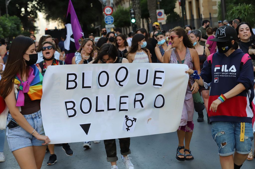 Marcha del colectivo LGTBI+ en Murcia