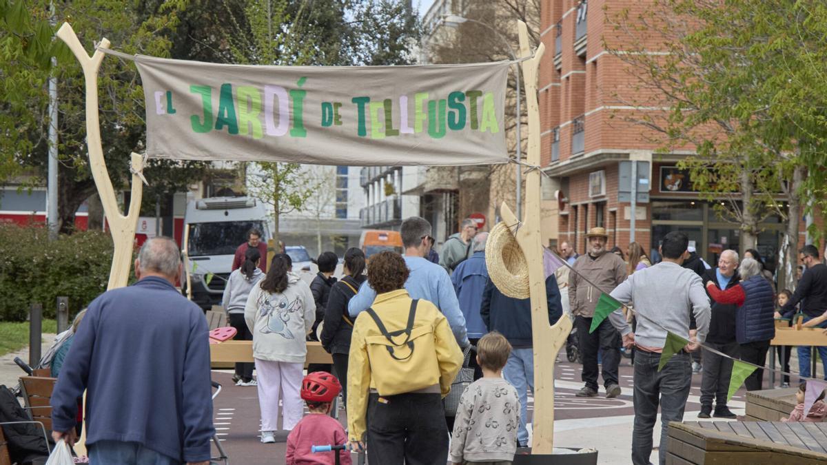 EN FOTOS: Inauguració de l'entorn pacificat de la parròquia de Sant Pau