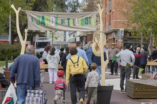 EN FOTOS: Inauguració de l'entorn pacificat de la parròquia de Sant Pau