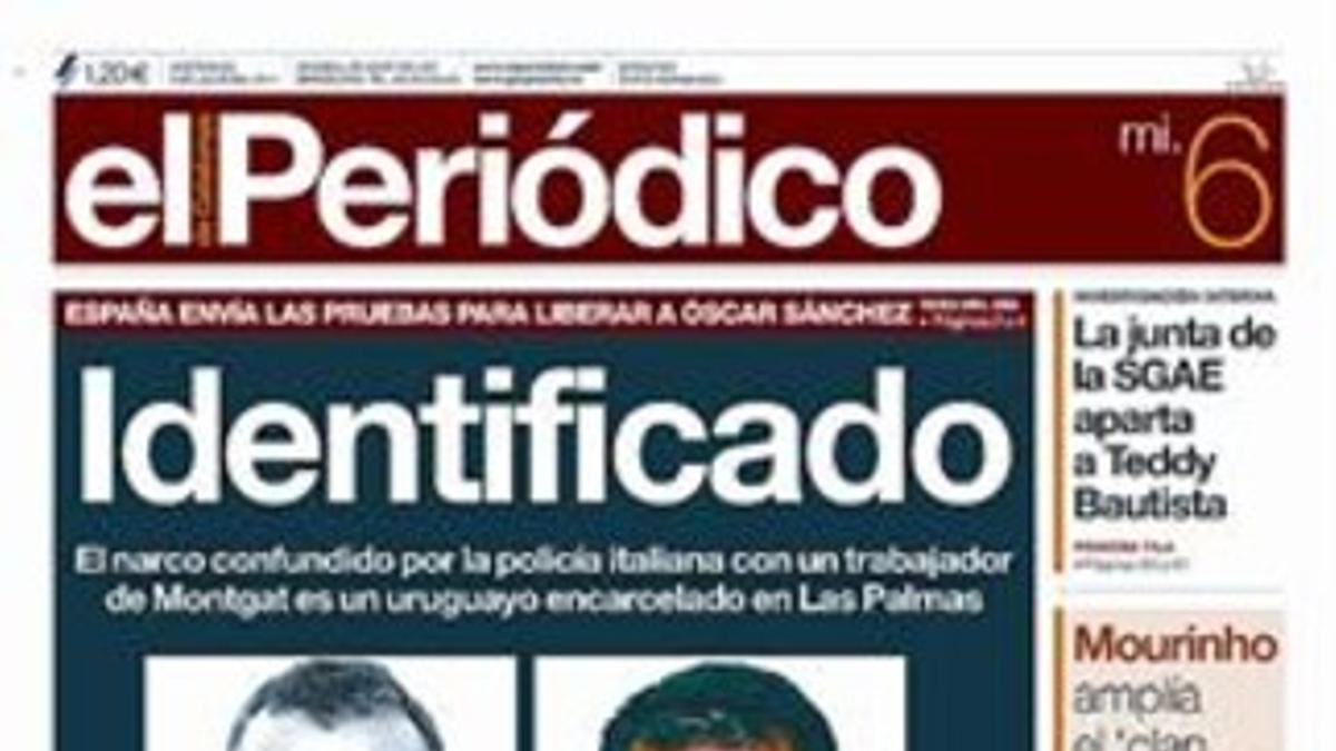 6-7-2011 3 EL PERIÓDICO identifica al usurpador.