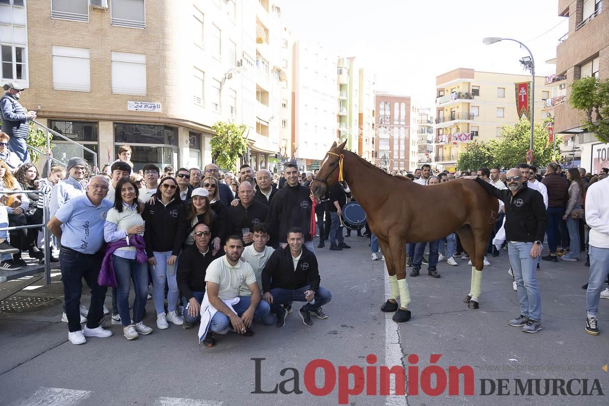 Concurso de caballo a pelo: pasacalles hasta el Hoyo en Caravaca