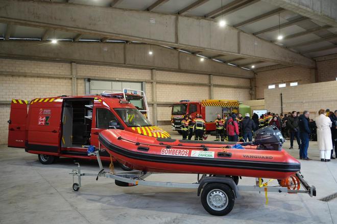 GALERÍA | Así es el nuevo Parque de Bomberos 'Zona Centro' de la Diputación de Zamora