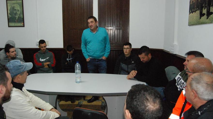 Imagen de la asamblea celebrada esta tarde en la sede de Comisiones Obreras de Inca