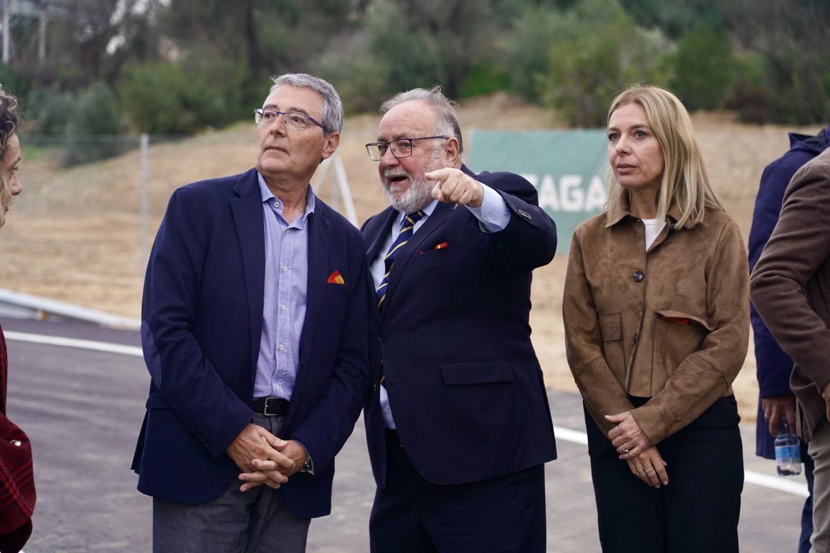 Inauguración del nuevo vial de acceso de Alhaurín de la Torre a la hiperronda