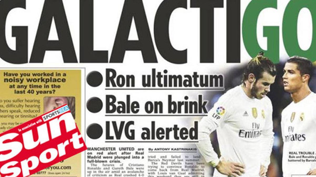 El The Sun ya apunta a Bale y Ronaldo para volver a la Premier