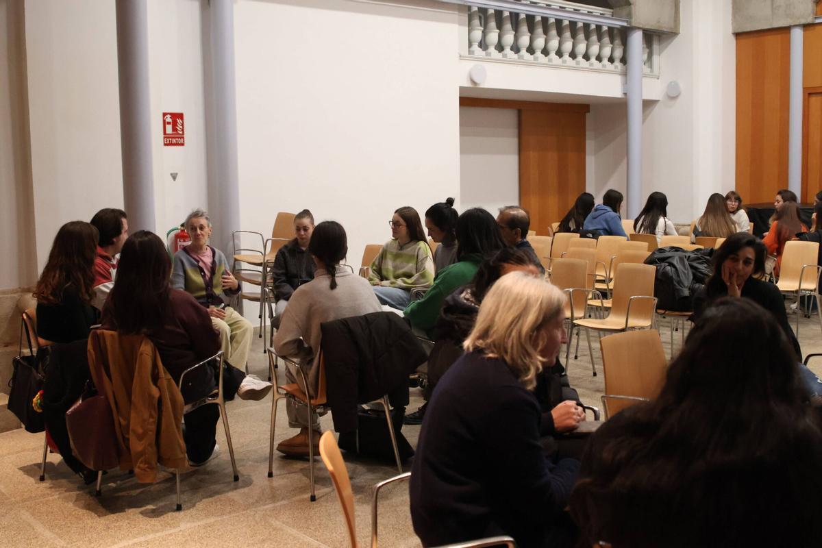 Biblioteca Humana desarrllada el martes en la Biblioteca Pública de Zamora