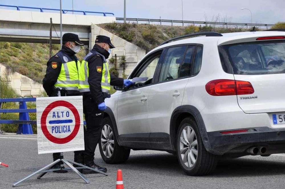 Controles Policiales en el Puerto de la Torre