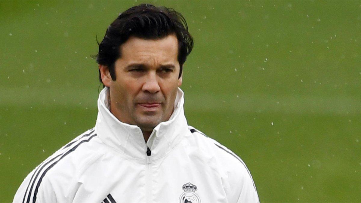 Santiago Solari, entrenador del Real Madrid