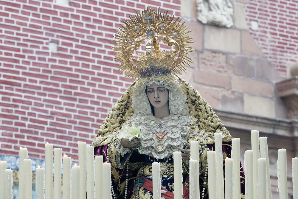 La Asociación Parroquial de la Virgen de la Misericorida Reina de los Mártires completó su segunda salida procesional para recorrer las calles de la feligresía y después de despejar las dudas.