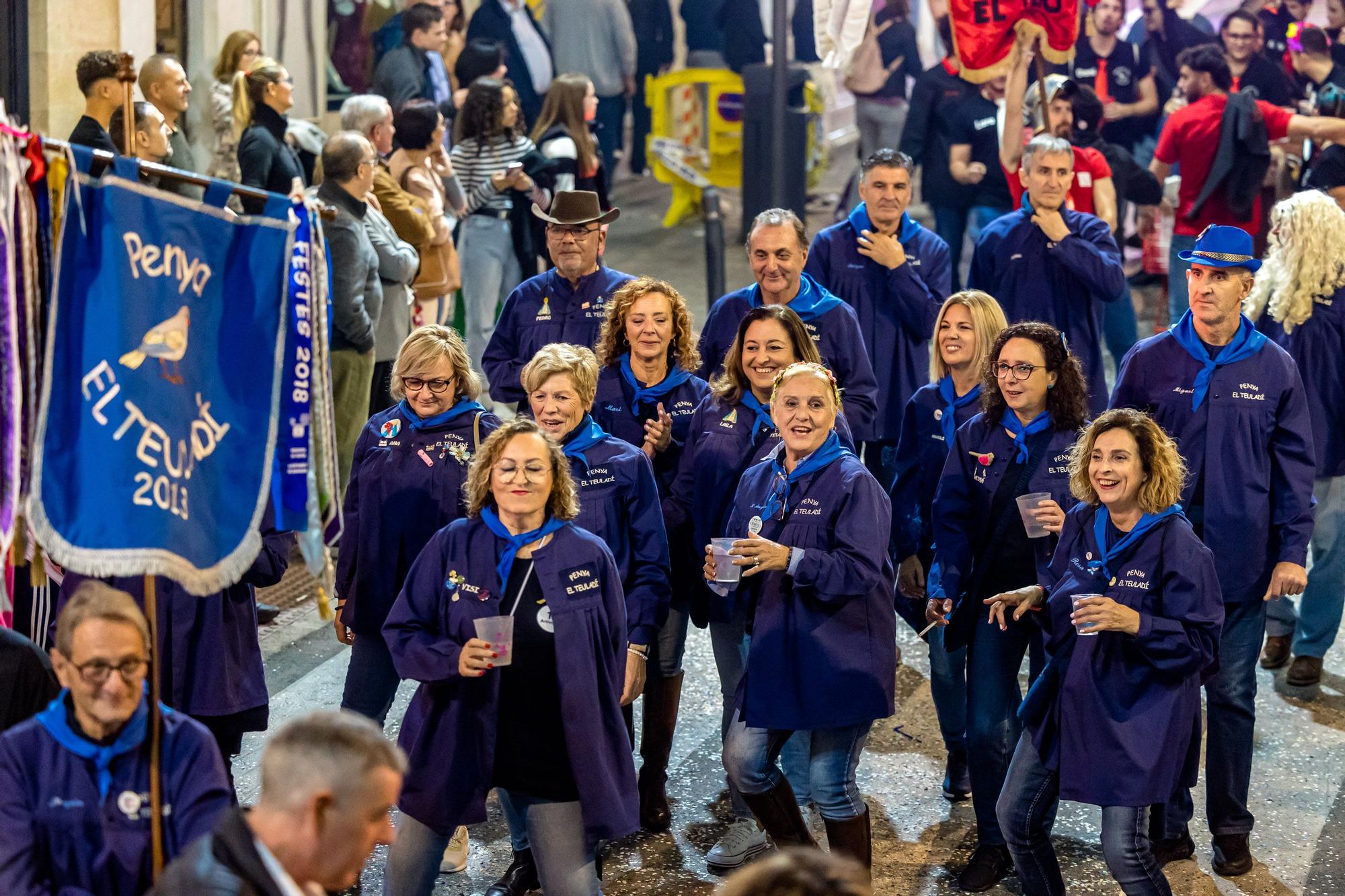 La Entrada de Peñas marca el inicio de las Fiestas de Benidorm