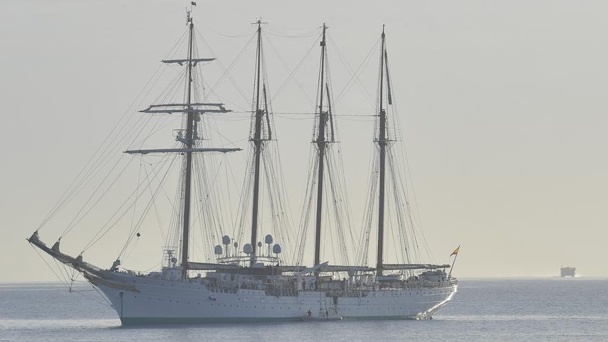 El buque &#039;Juan Sebastián Elcano&#039; llega a Las Palmas de Gran Canaria