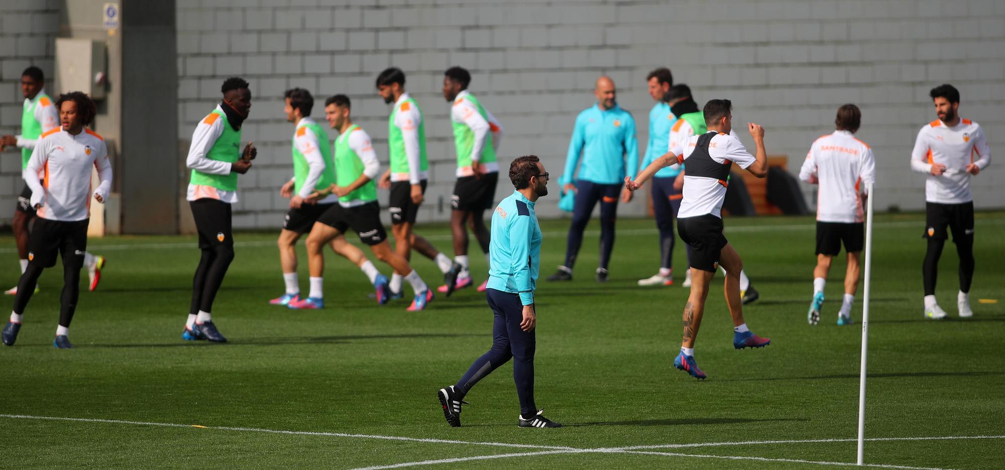 Así ha sido el entrenamiento del Valencia CF de hoy