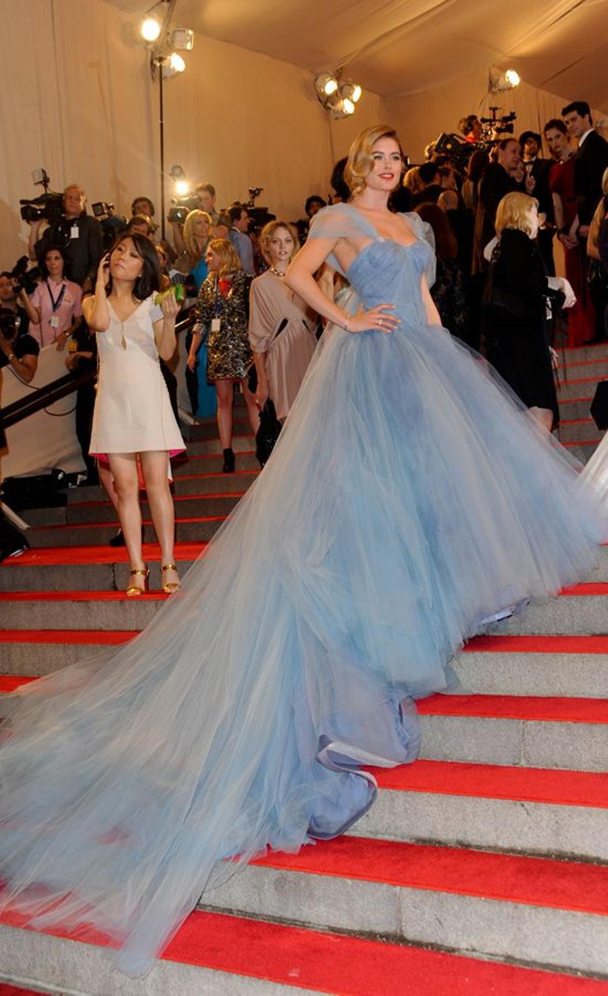 Doutzen Kroes en la gala del MET de 2010