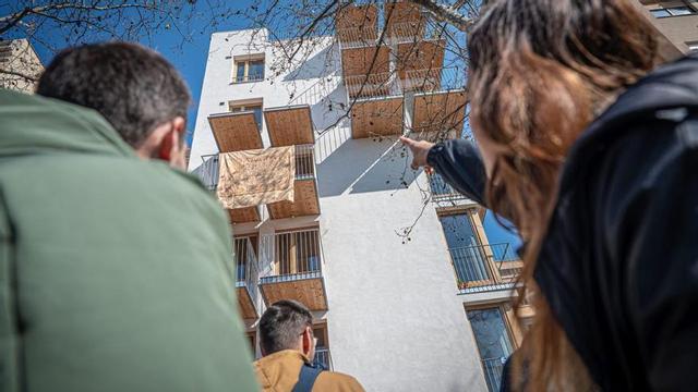 La Xarxaire, edifici d’habitatges cooperatius construït a sòl municipal de Barcelona. | MANU MITRU