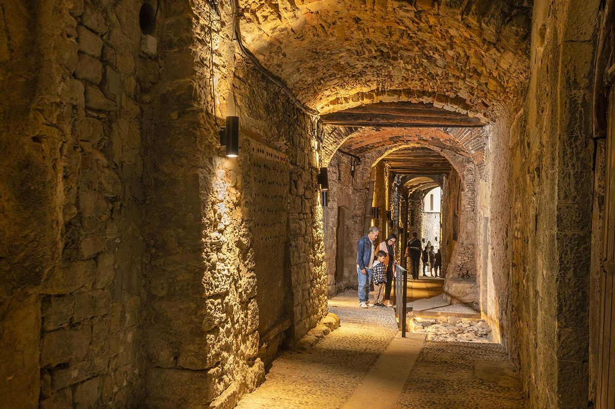 La calle del Balç de Manresa.