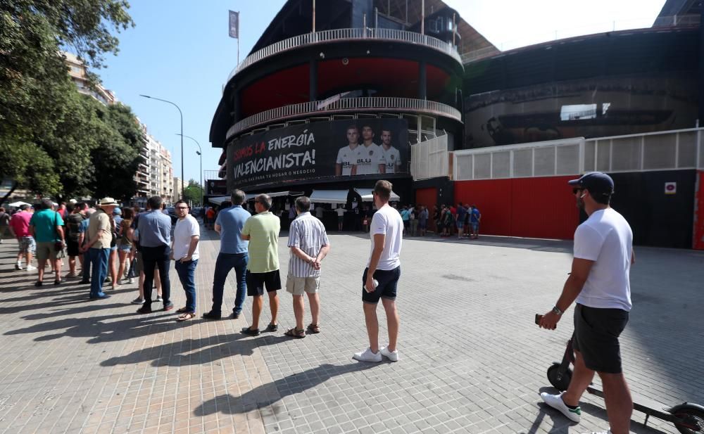 Valencia CF: renovación de abonos