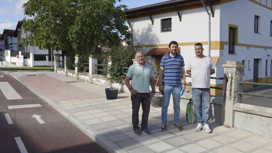 Siero inicia la reparación de varios muros en la Pola