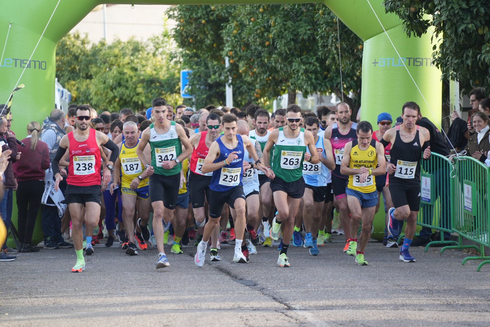 La carrera popular de la Cañada Real Soriana en imágenes