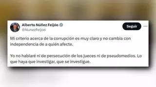 Feijóo, sin citar a Montoro, defiende "investigar lo que haya que investigar" ante cualquier caso de corrupción