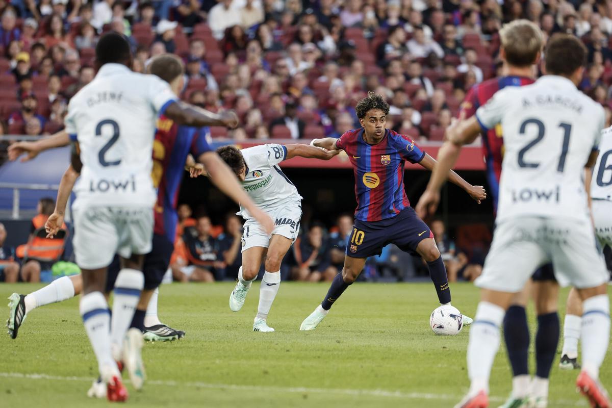 LaLiga: FC Barcelona - Getafe, en imágenes.