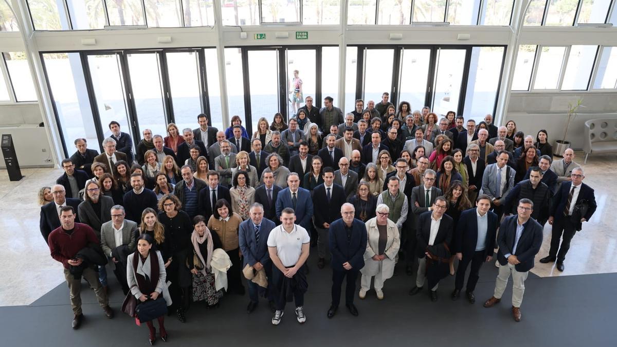 Gan Pampols, junto a los 140 expertos que han participado en la elaboración del informe de diagnóstico del impacto de la dana.