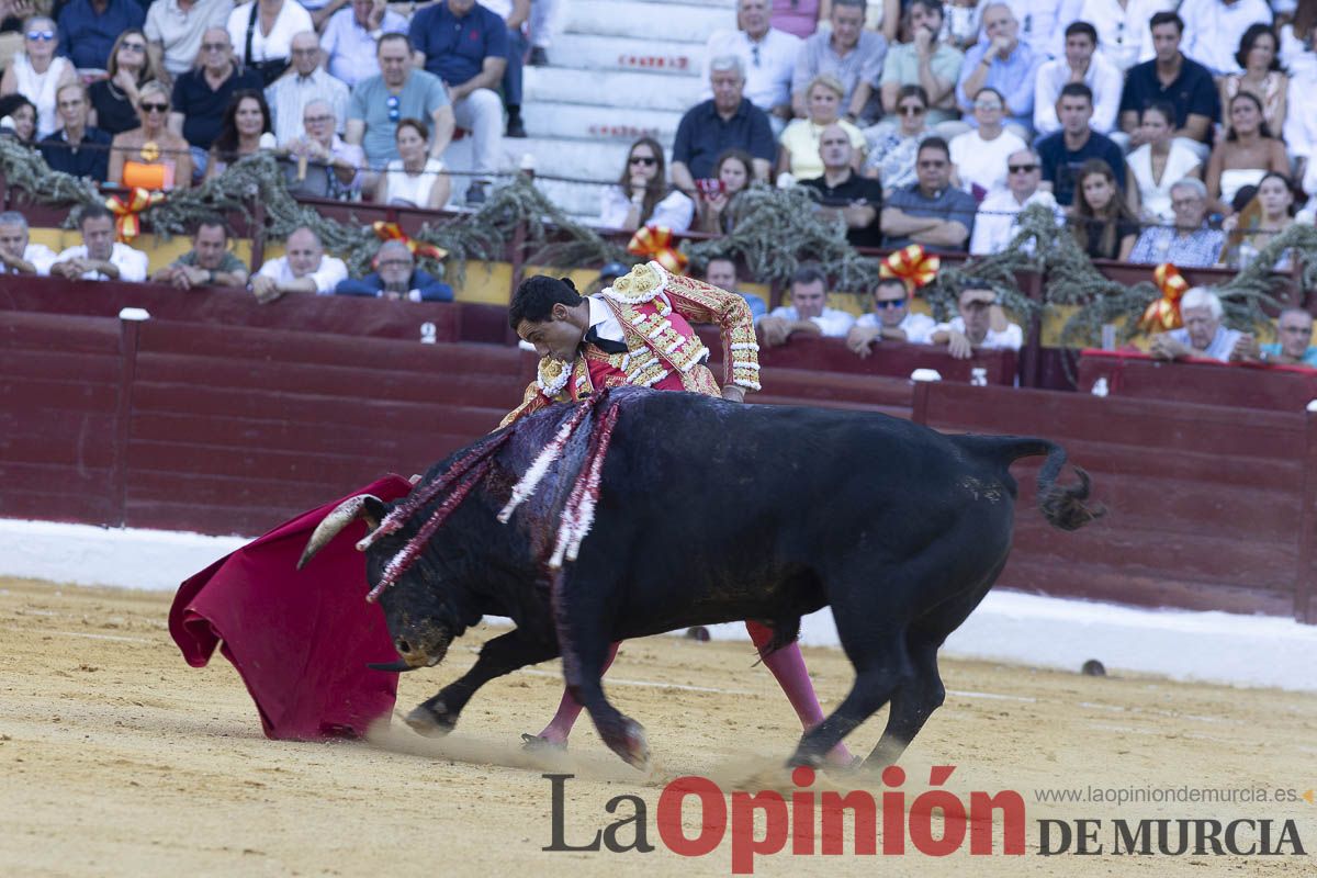 Tercer festejo de la Feria Taurina de Murcia (Talavante, Paco Ureña y Roca Rey), en imágenes
