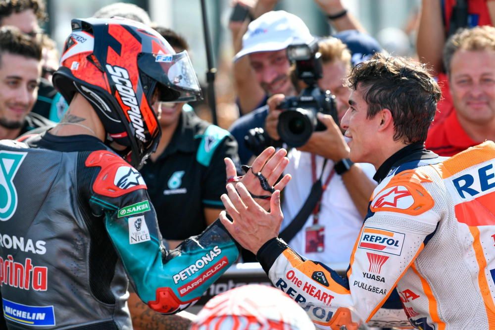 Marc Márquez impone su ley en Misano