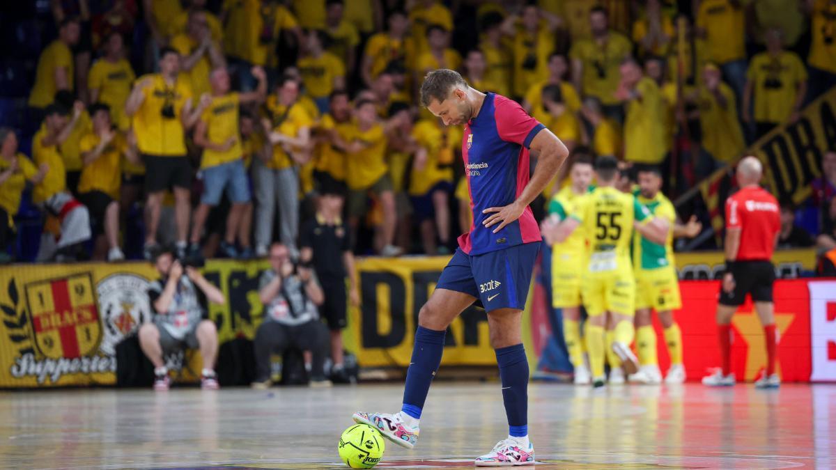 El Barcelona cayó ante el Jaén en el primer partido de la serie