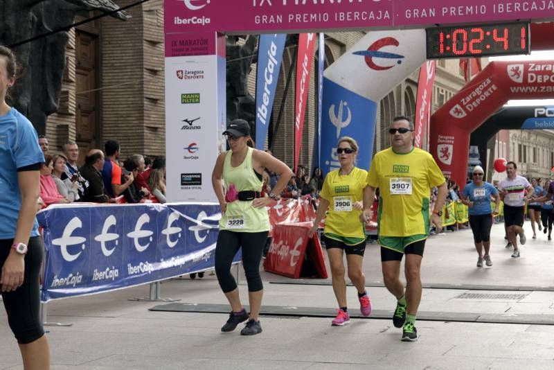 Fotogalería del IX Maratón de Zaragoza