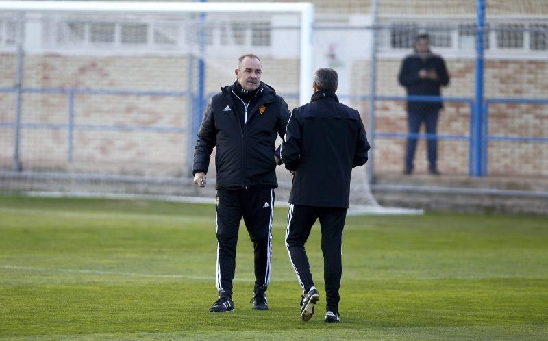 Entrenamiento del 15 de noviembre del Real Zaragoza