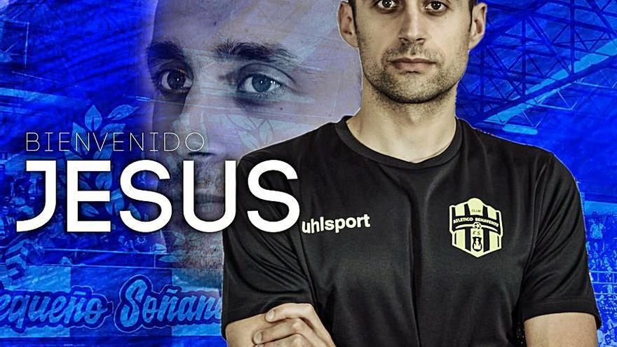Jesús Preciado, tercer  fichaje del Atlético Benavente. | Cedida