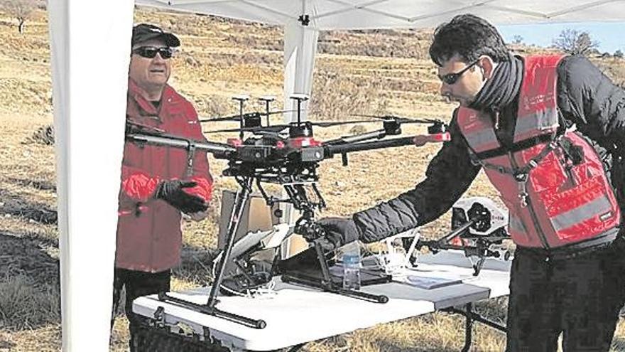 Els Ports, base para entrenarse en el rescate de civiles