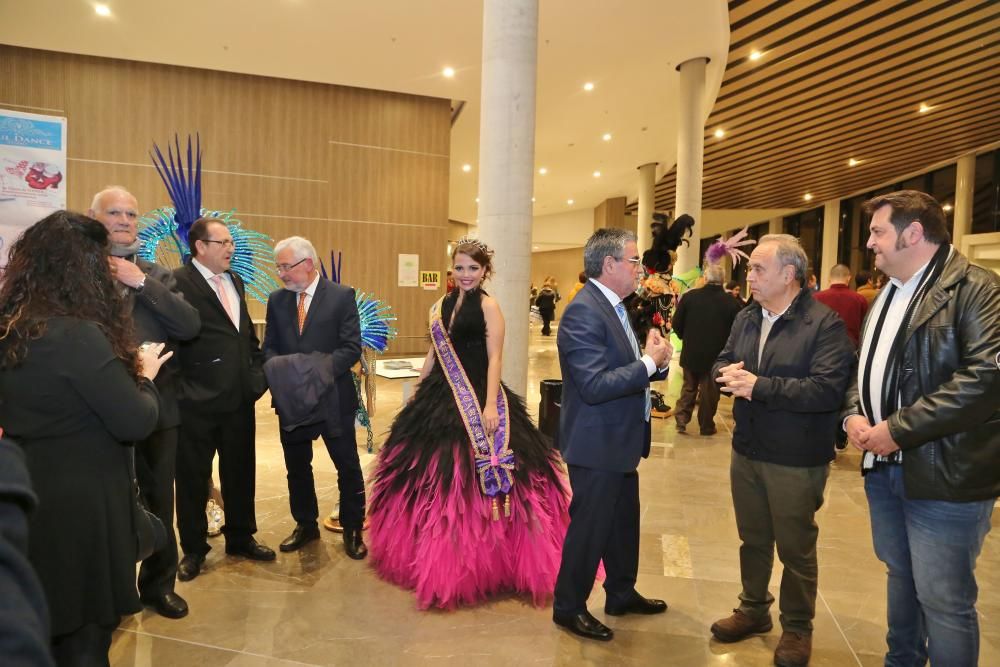 El auditorio internacional acogió la presentación de las reinas del Carnaval 2017