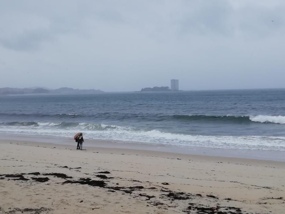 Temporal en Galicia | Beatriz sopla a más 120 km/h